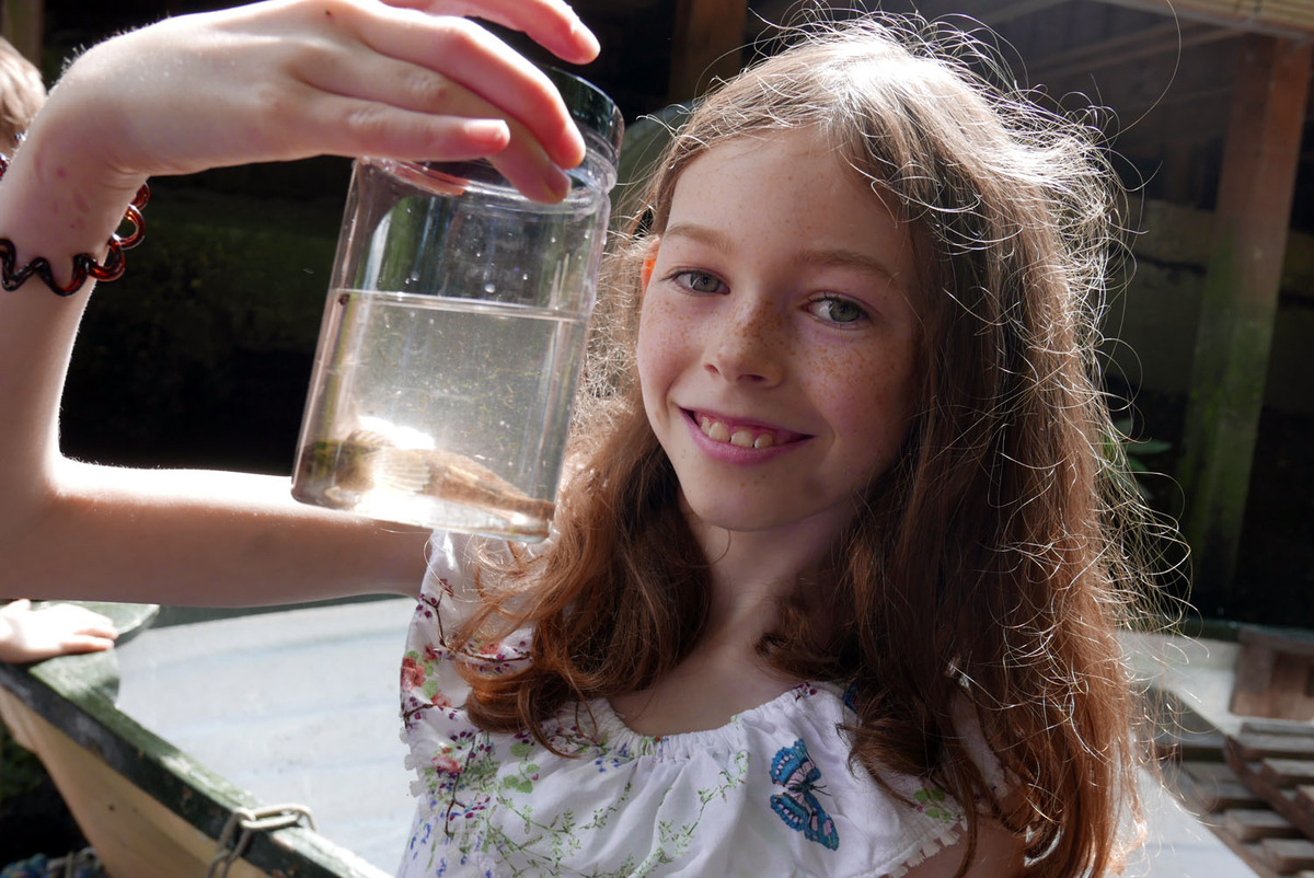 Children's River Dipping, June 2019